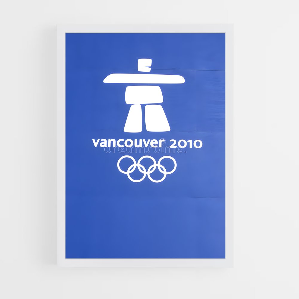 Poster Vancouver olympique – affiche Jeux Olympiques (vue 3)